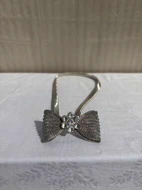 Silver Elastic Crystal Silver Belt - Women Accessories